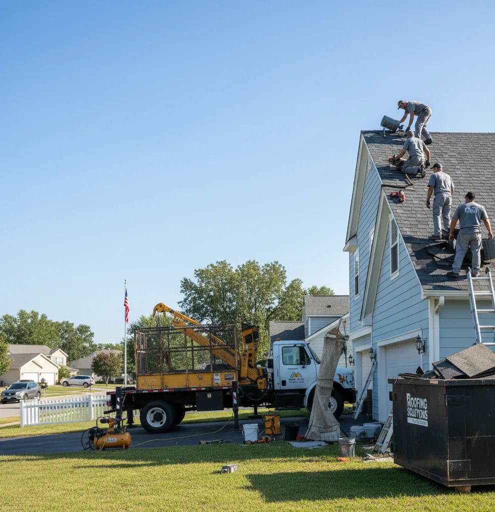 Roof Repair in Glen Alpine